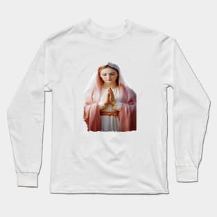 Happy Birthday Mother Mary Long Sleeve T-Shirt